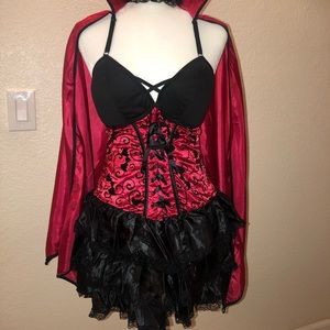 Vampiress Halloween costume